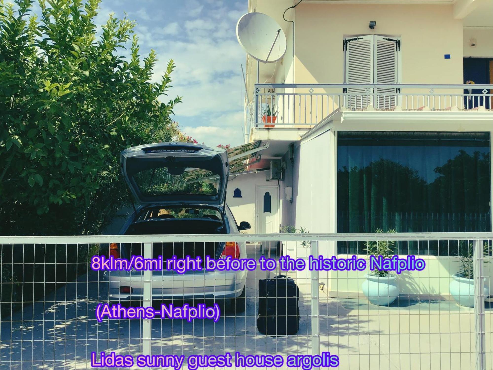 Lidas Sunny Guest House Argolis Náuplia Exterior foto